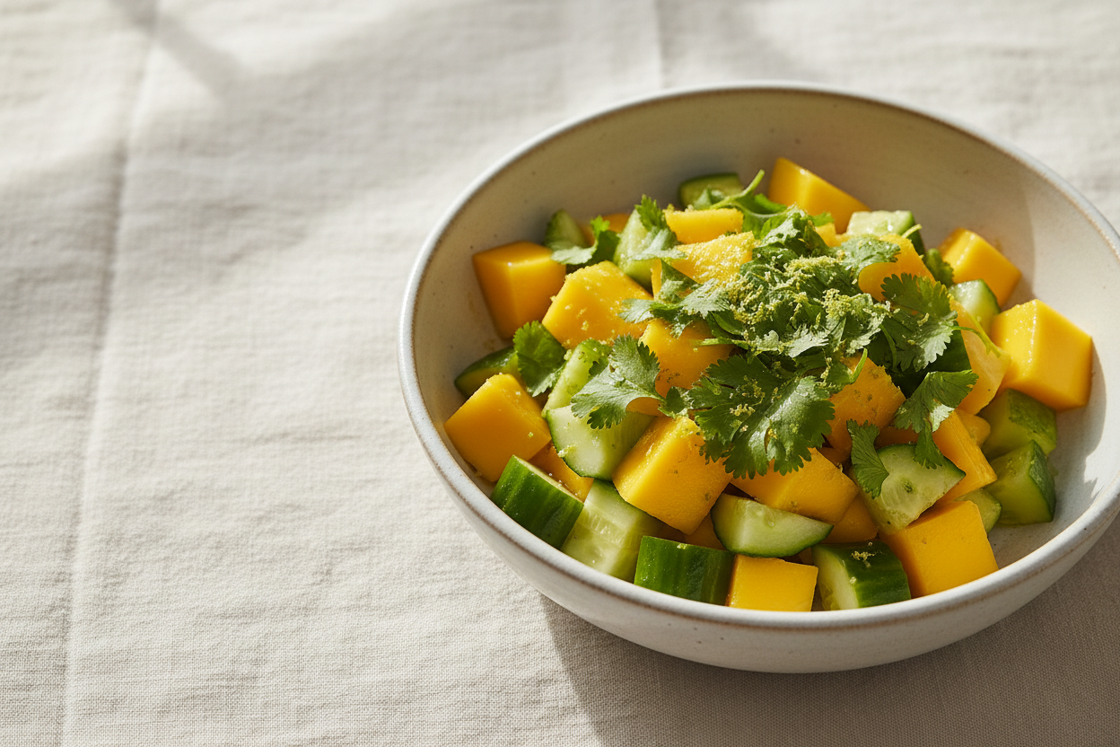 Mango-Gurken-Salat