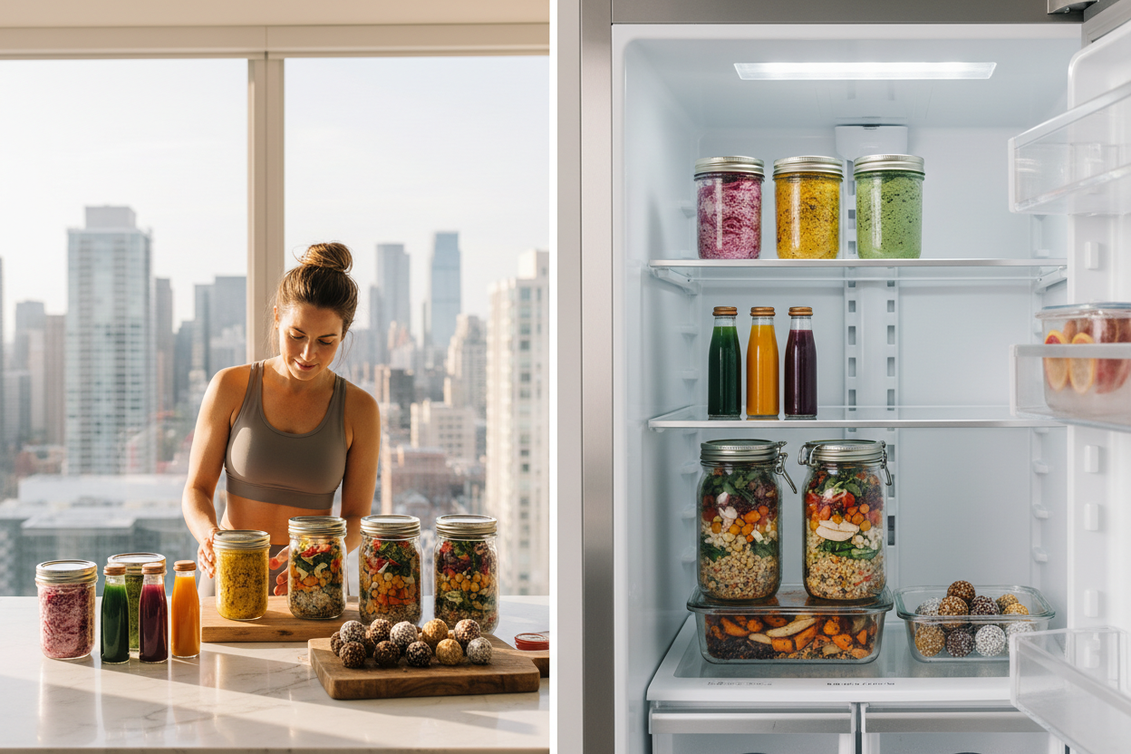 Vibrant Prep to Fridge